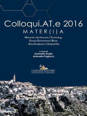 cover image of Colloqui.AT.e 2016